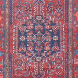 Birchall Washable Persian Design Rug Red from Roseland Furniture