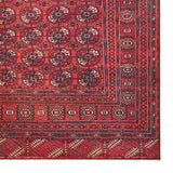Birchall Washable Medallion Design Rug Red from Roseland Furniture