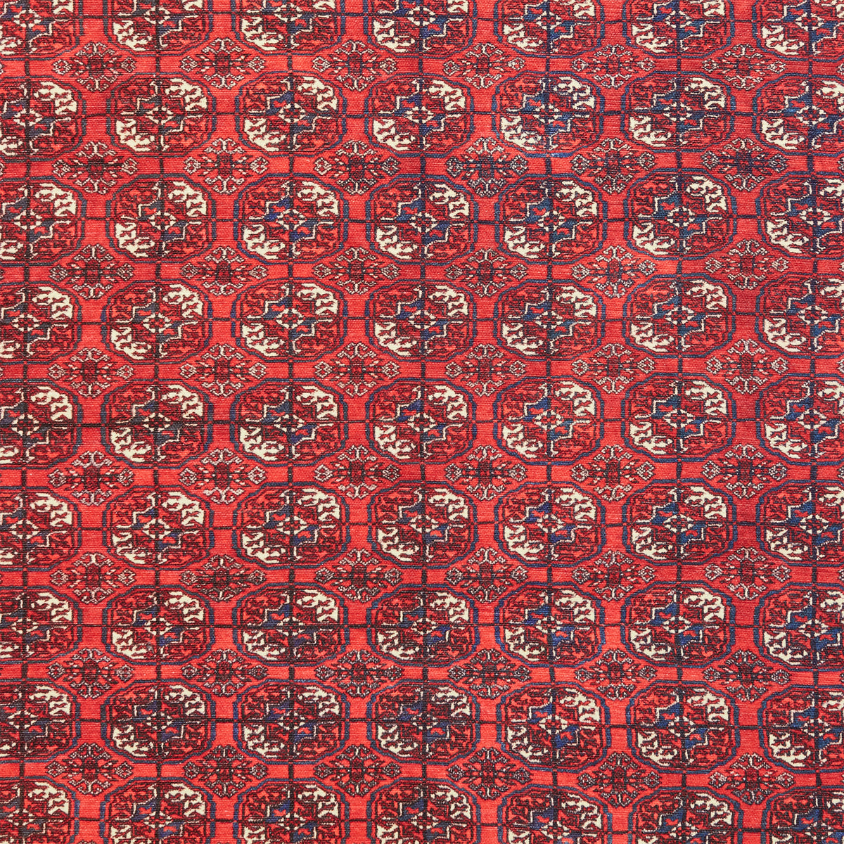 Birchall Washable Medallion Design Rug Red from Roseland Furniture