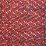 Birchall Washable Medallion Design Rug Red from Roseland Furniture