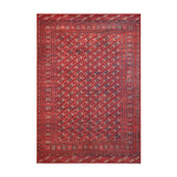 Birchall Washable Medallion Design Rug Red from Roseland Furniture