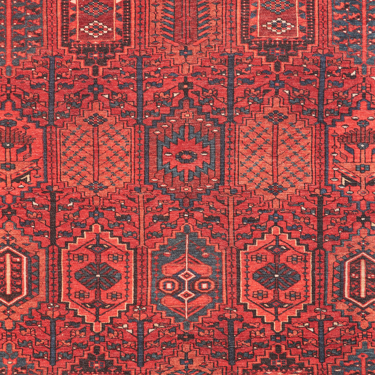 Birchall Washable Aztec Design Rug Red from Roseland Furniture