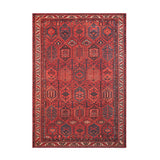 Birchall Washable Aztec Design Rug Red from Roseland Furniture