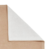 Ford Herringbone Jute Border Rug Beige from Roseland Furniture