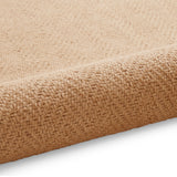 Ford Herringbone Jute Border Rug Charcoal from Roseland Furniture