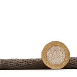 Ford Herringbone Jute Border Rug Charcoal from Roseland Furniture