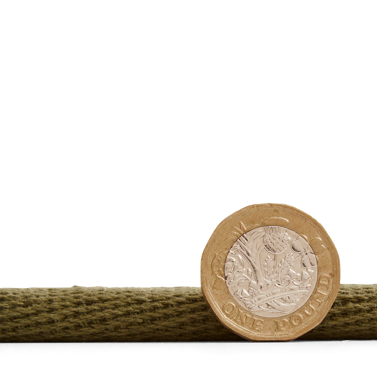 Ford Herringbone Jute Border Rug Green from Roseland Furniture