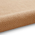 Ford Herringbone Jute Border Rug Green from Roseland Furniture