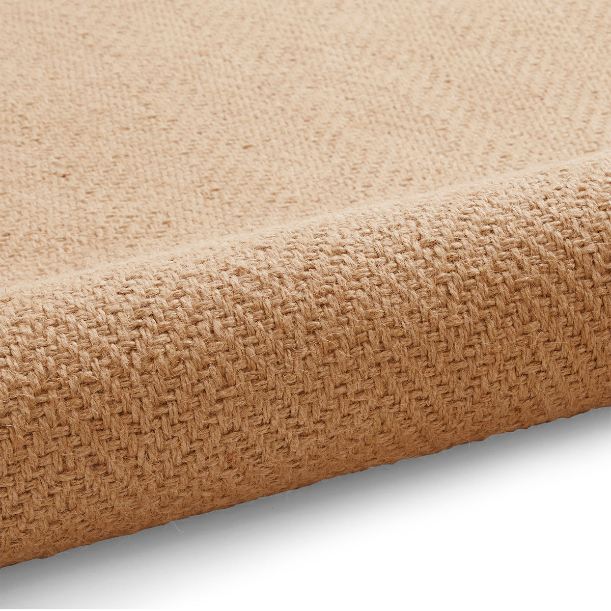 Ford Herringbone Jute Border Rug Navy from Roseland Furniture