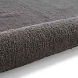Mackenzie Washable Shaggy Rug Grey from Roseland Furniture