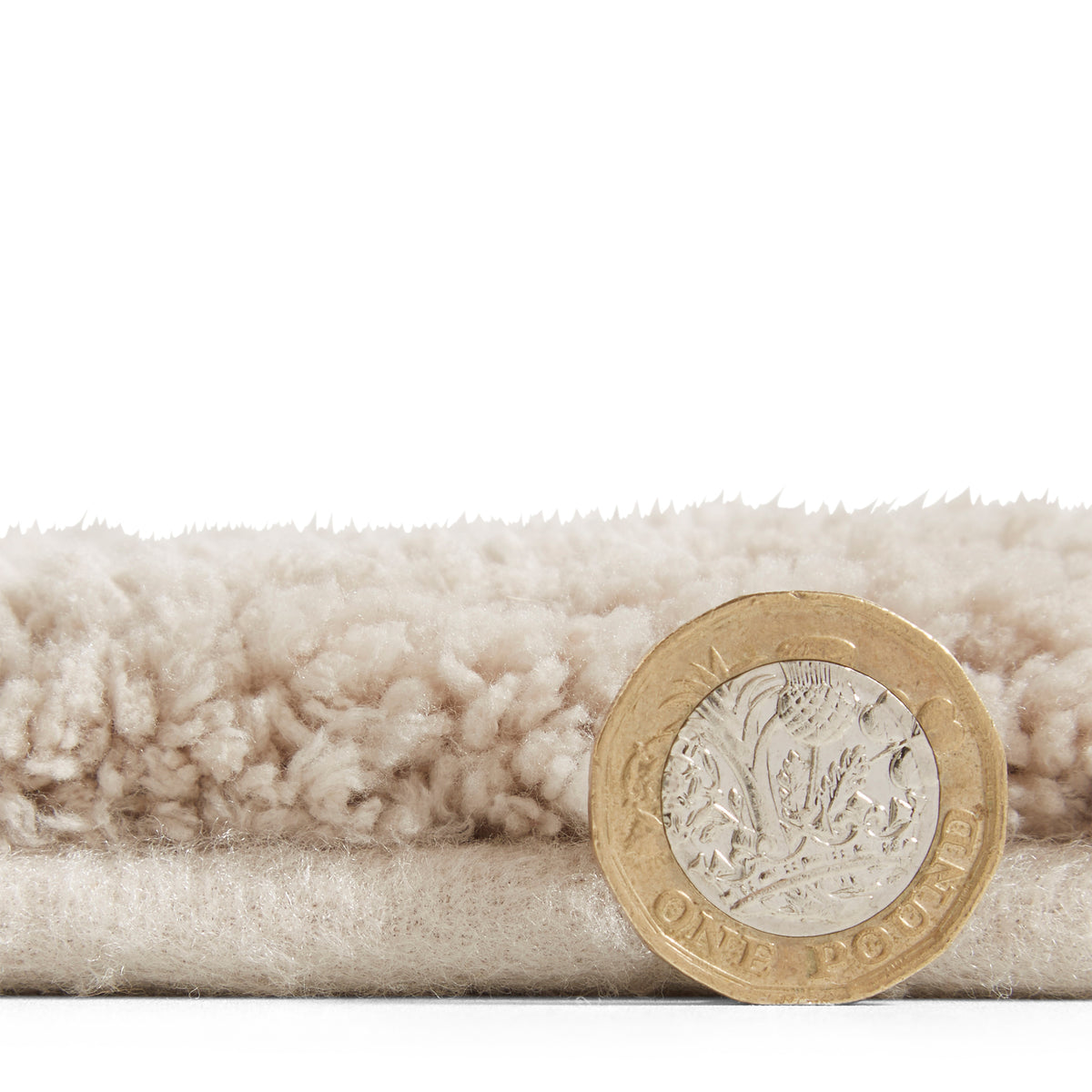 Mackenzie Washable Shaggy Rug Linen from Roseland Furniture