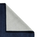 Mackenzie Washable Shaggy Rug Navy from Roseland Furniture