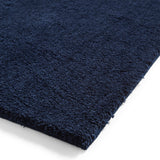 Mackenzie Washable Shaggy Rug Navy from Roseland Furniture