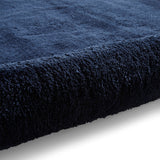 Mackenzie Washable Shaggy Rug Navy from Roseland Furniture