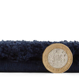 Mackenzie Washable Shaggy Rug Navy from Roseland Furniture