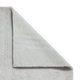 Mackenzie Washable Shaggy Rug Silver from Roseland Furniture