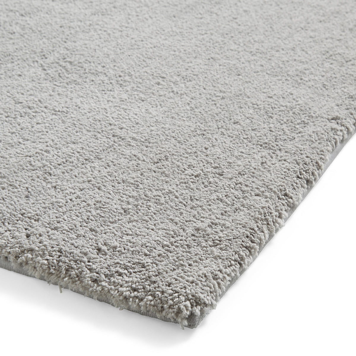 Mackenzie Washable Shaggy Rug Silver from Roseland Furniture