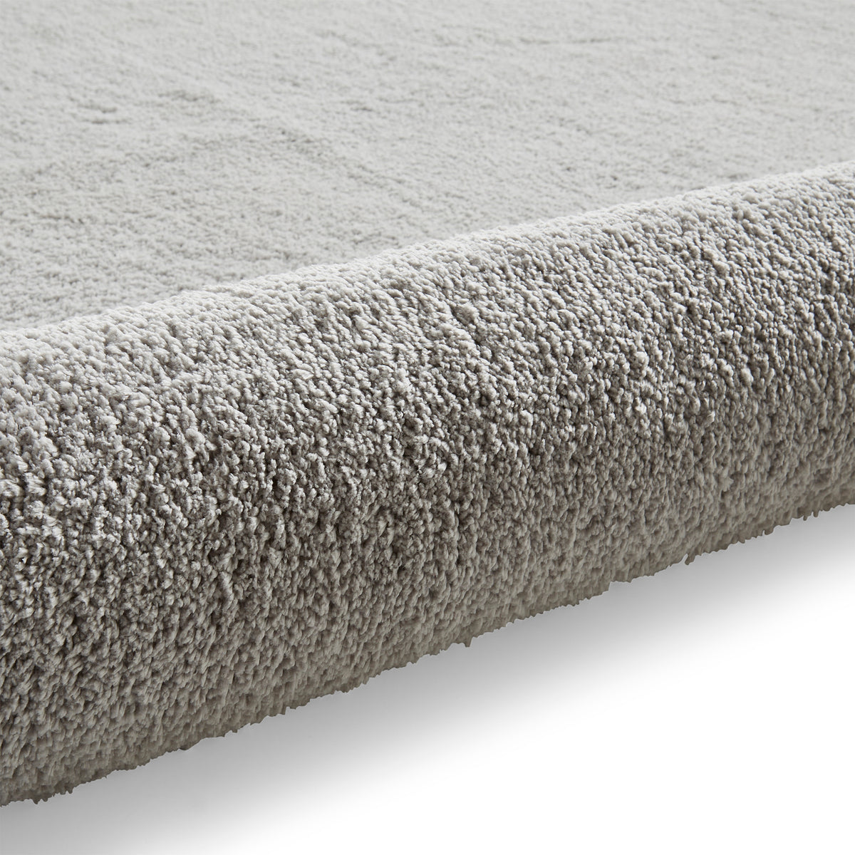 Mackenzie Washable Shaggy Rug Silver from Roseland Furniture