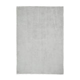 Mackenzie Washable Shaggy Rug Silver from Roseland Furniture