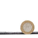 Emmie Classic Floral Print Rug Black Blue from Roseland Furniture