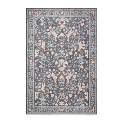 Rosa Classic Floral Print Rug