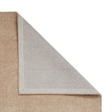 Lauder Plain Wool Border Rug Natural from Roseland Furniture