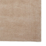 Lauder Plain Wool Border Rug Natural from Roseland Furniture