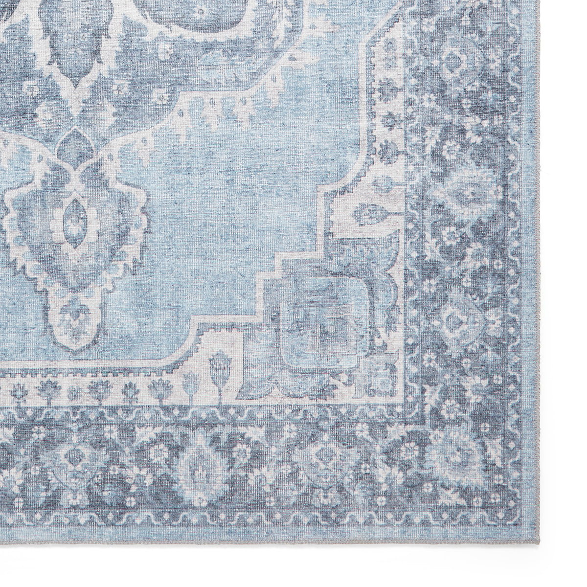 Madison Washable Vintage Inspired Rug Blue from Roseland Furniture