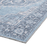 Madison Washable Vintage Inspired Rug Blue from Roseland Furniture