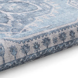 Madison Washable Vintage Inspired Rug Blue from Roseland Furniture