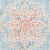 Madison Washable Vintage Inspired Rug Blue Beige from Roseland Furniture
