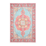Madison Washable Vintage Inspired Rug Blue Red from Roseland Furniture