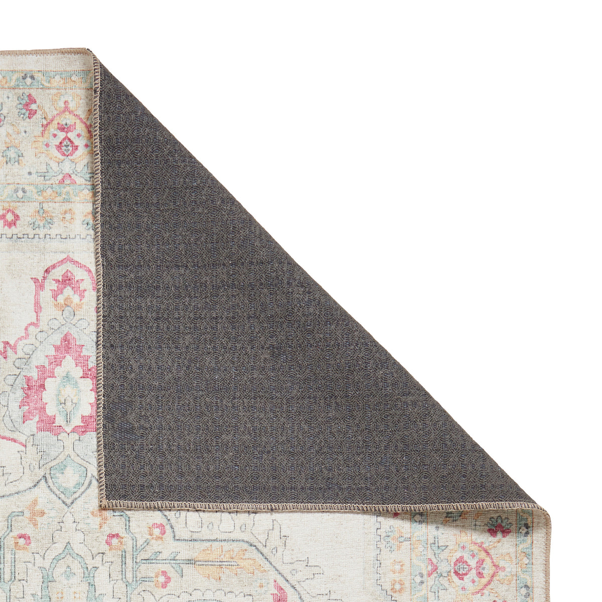 Madison Washable Vintage Inspired Rug Cream from Roseland Furniture
