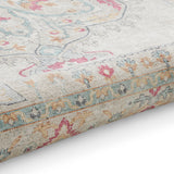 Madison Washable Vintage Inspired Rug Cream from Roseland Furniture