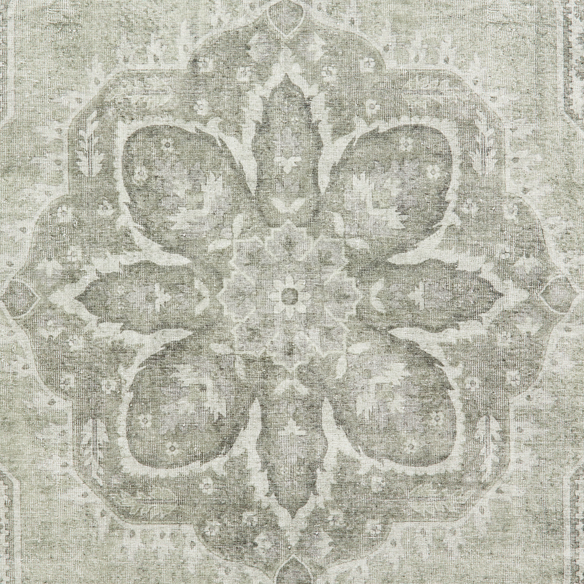 Madison Washable Vintage Inspired Rug Green from Roseland Furniture
