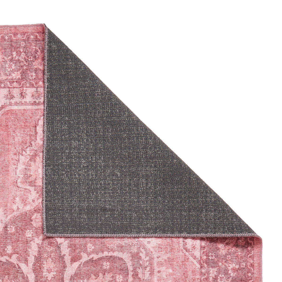 Madison Washable Vintage Inspired Rug Pink from Roseland Furniture
