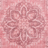 Madison Washable Vintage Inspired Rug Pink from Roseland Furniture