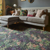 Clarke Clarke Congo Mulberry Washable Rug from Roseland Furniture
