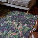 Clarke Clarke Congo Mulberry Washable Rug from Roseland Furniture