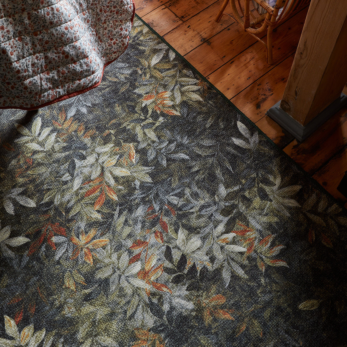 Clarke Clarke Congo Salt Pepper Washable Rug from Roseland Furniture