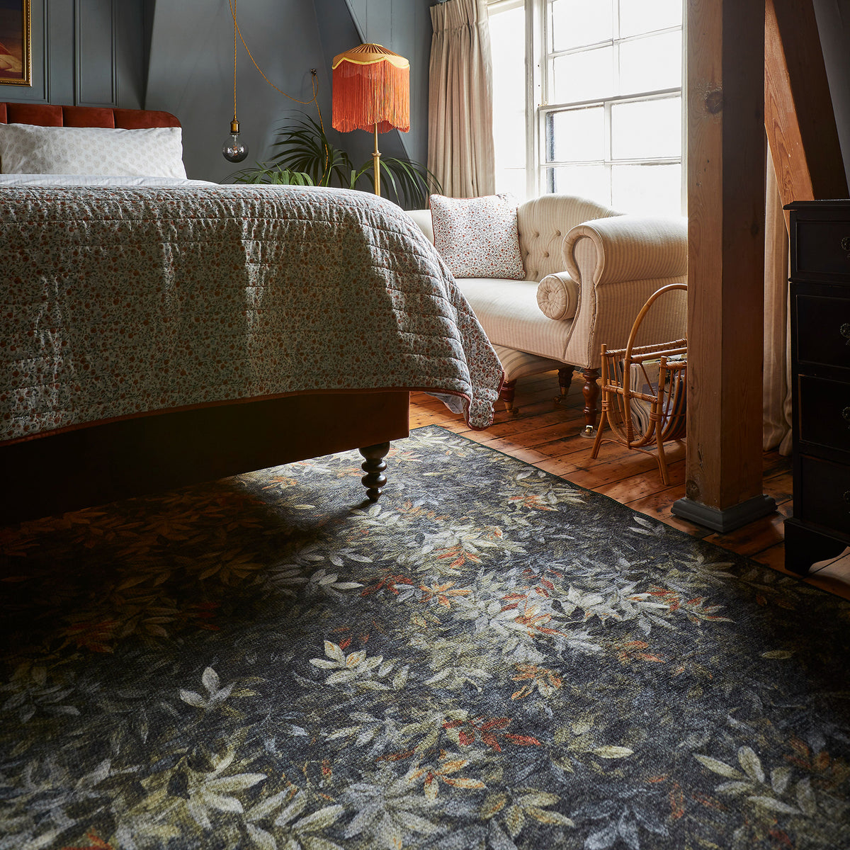 Clarke Clarke Congo Salt Pepper Washable Rug from Roseland Furniture