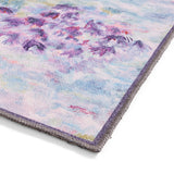 Clarke Clarke Fiore Heather Washable Rug from Roseland Furniture