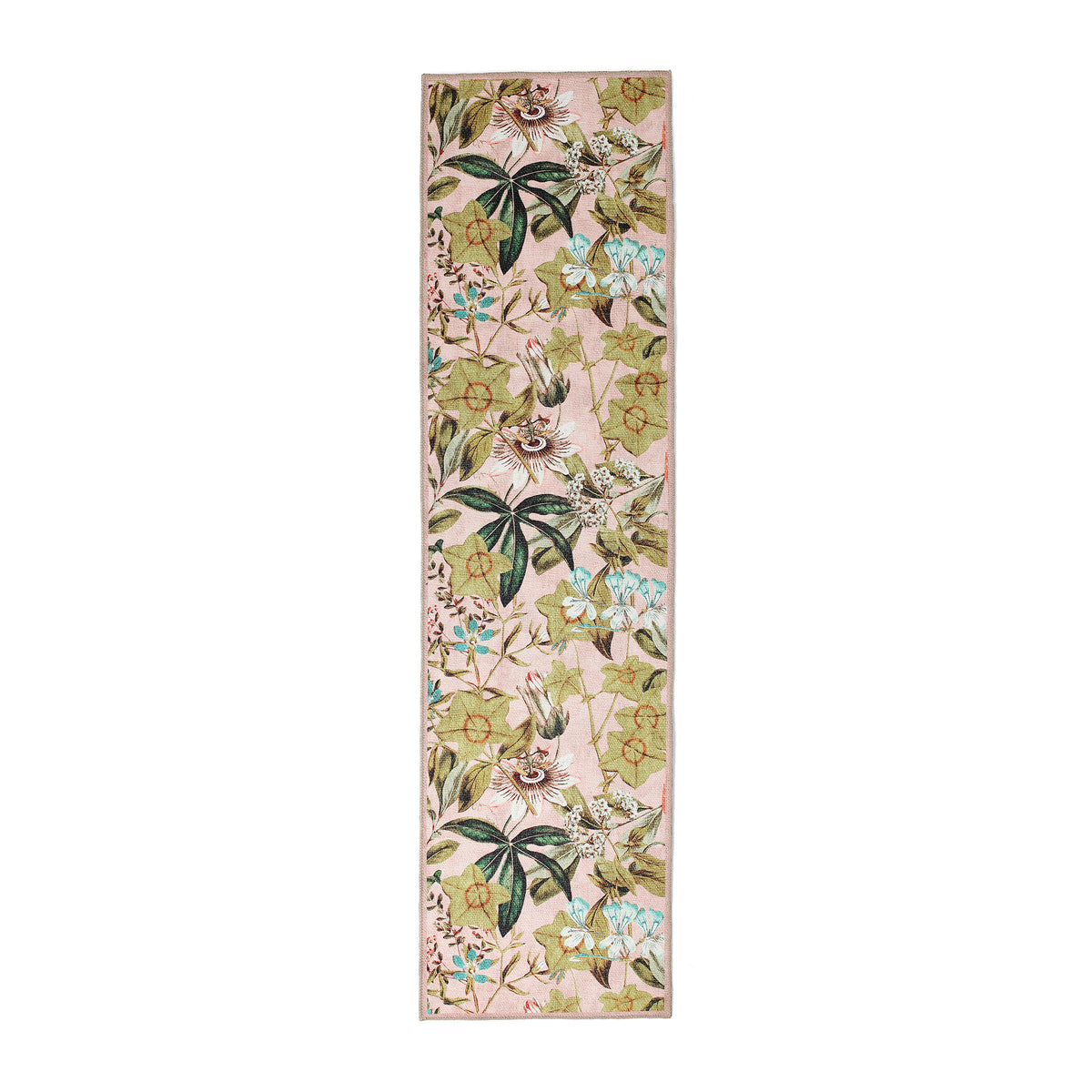 Clarke Clarke Passiflora Blush Washable Runner from Roseland Furniture