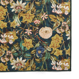 Clarke Clarke Passiflora Forest Washable Rug from Roseland Furniture