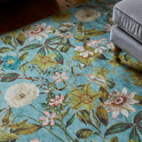 Clarke Clarke Passiflora Mineral Washable Rug from Roseland Furniture