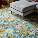 Clarke Clarke Passiflora Mineral Washable Rug from Roseland Furniture