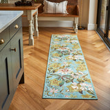 Clarke Clarke Passiflora Mineral Washable Rug from Roseland Furniture