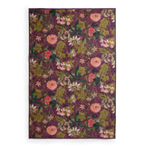 Clarke Clarke Passiflora Mulberry Washable Rug from Roseland Furniture