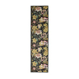Clarke Clarke Passiflora Noir Washable Runner from Roseland Furniture