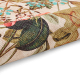 Clarke Clarke Passiflora Peaches Cream Washable Rug from Roseland Furniture